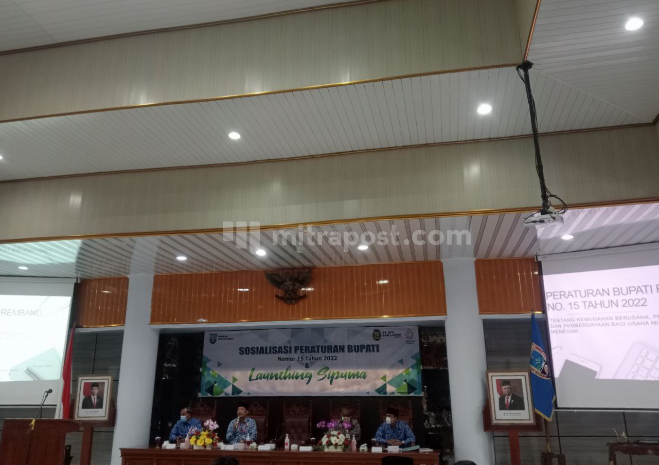 Pemkab Rembang Sosialisasikan Perbup No. 15 Tahun 2022
