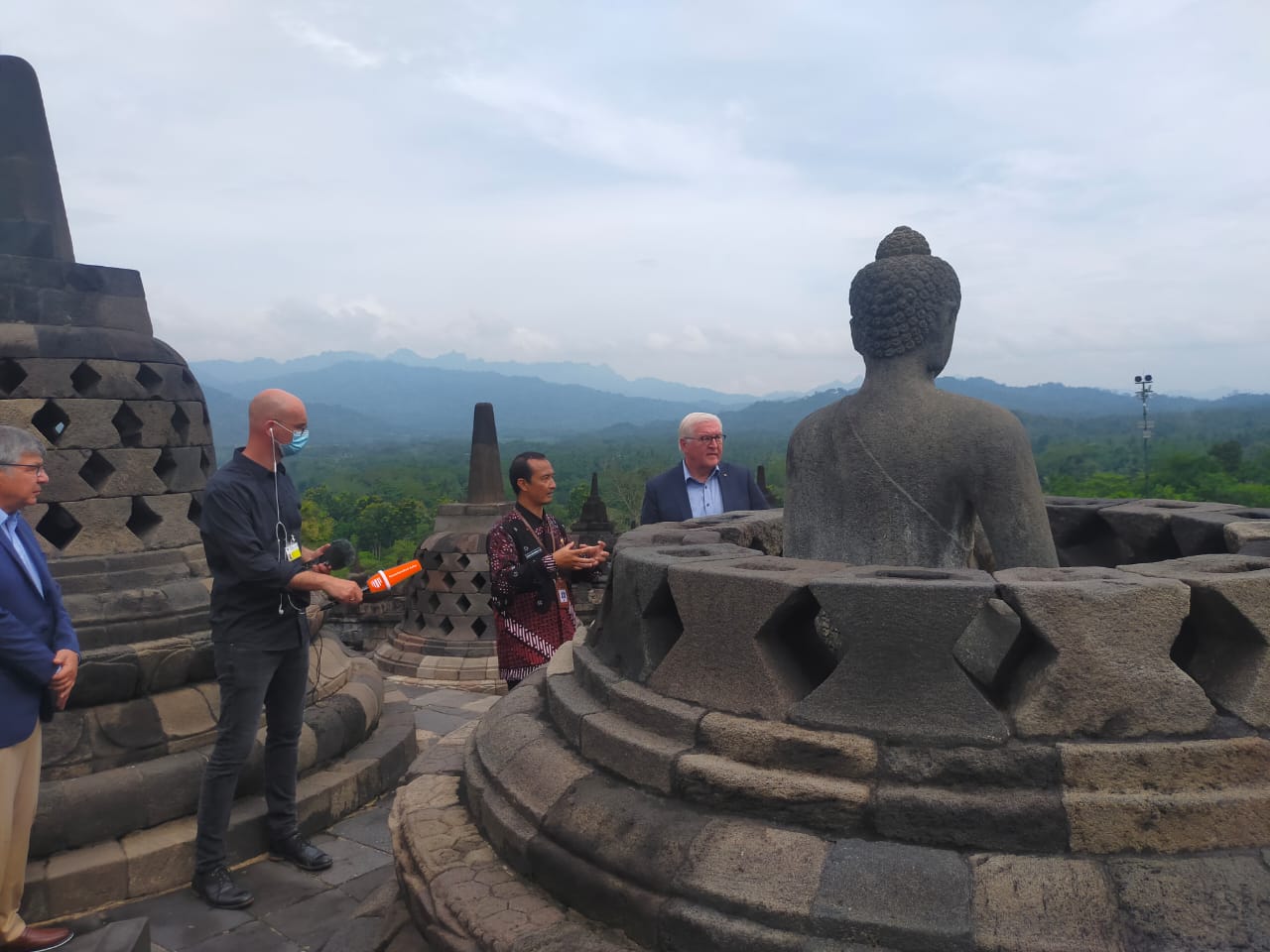 Kunjungan Presiden Jerman ke Candi Borobudur Diharapkan Beri Dampak Positif