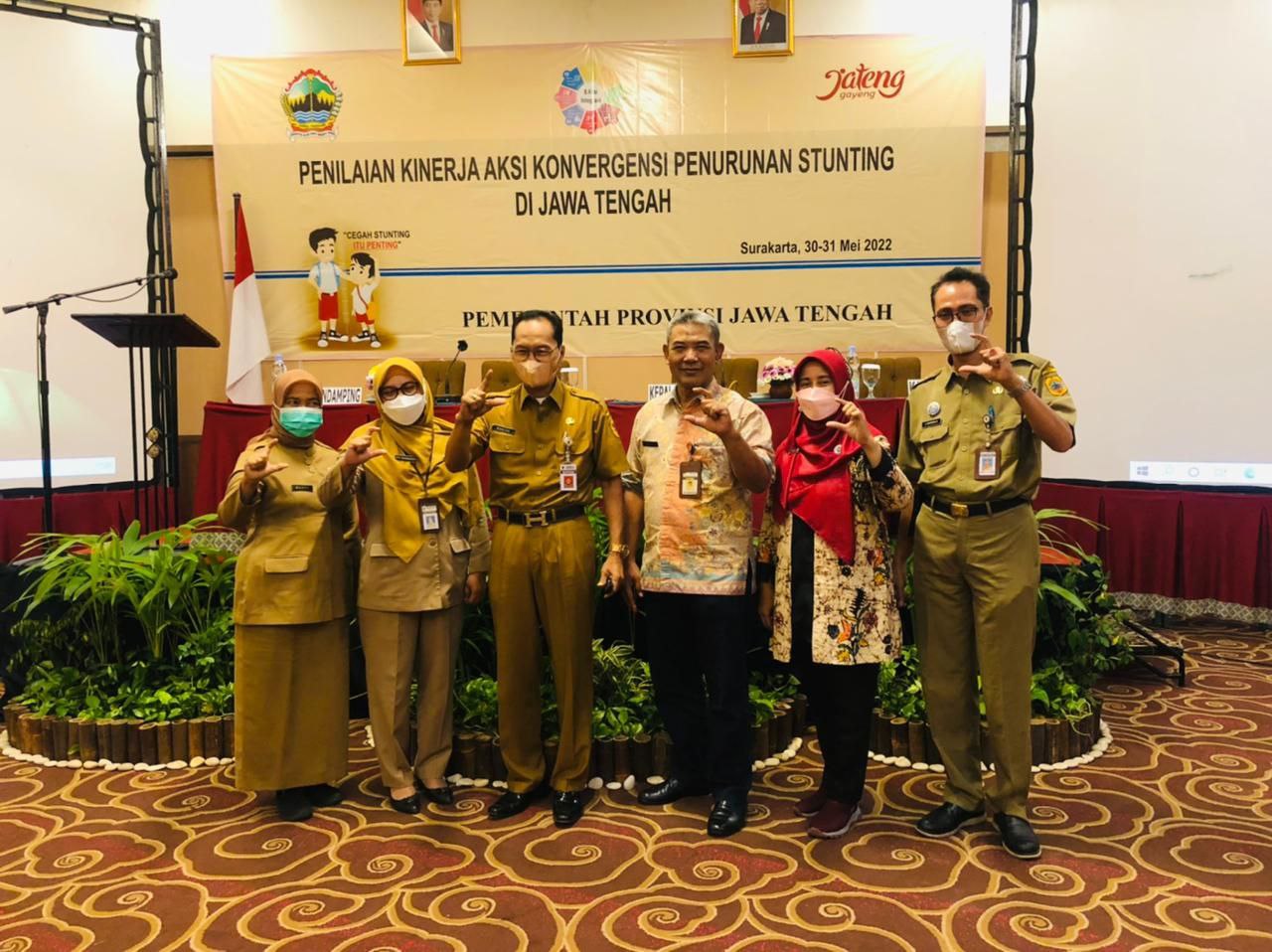 2 Tahun Penanganan Stunting, Tim Konvergensi Pati Ikuti Penilaian Kinerja Tingkat Provinsi