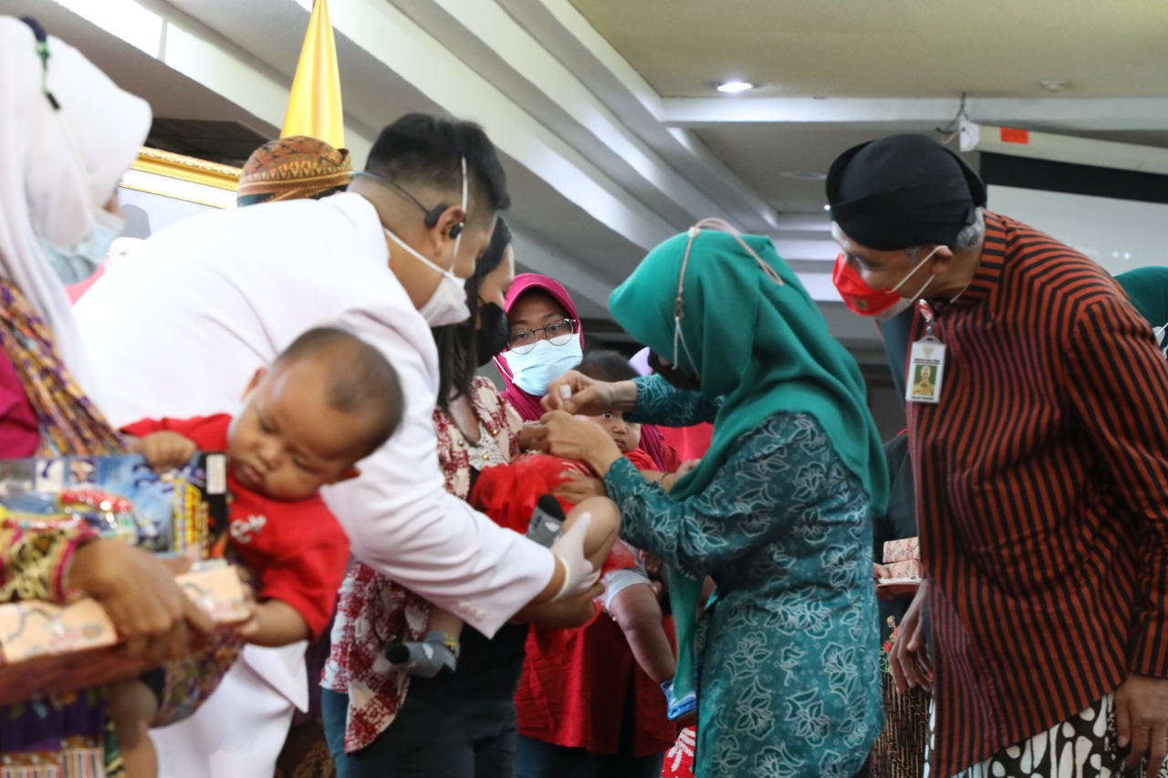 Tuntaskan Pemberian Imunisasi, Pemprov Jateng Lakukan Upaya Sinergis