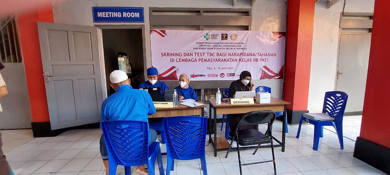 Lapas Pati Lakukan Skrining TBC, 9 WBP Dinyatakan Suspect