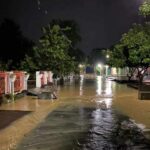 Diguyur Hujan Deras, Banjir Bandang Ringan Terjang Wilayah Bawah Pegunungan Kendeng