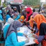 Dinkes Pati Gelar Pelayanan Vaksinasi dan Posbindu Gratis di Acara Car Free Day