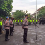 Personel Gabungan Disiagakan untuk Mengamankan Demo BPD Se-kabupaten Pati