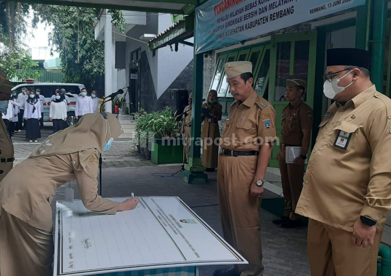 Dinas Kesehatan Rembang Wajibkan Semua Pegawai Beri Layanan Terbaik