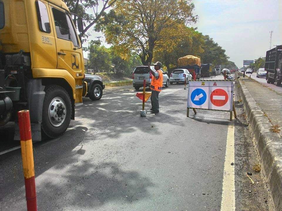 Sempat Terjadi Kemacetan Total, Jalur Pantura Juwana Kini Kembali Lancar