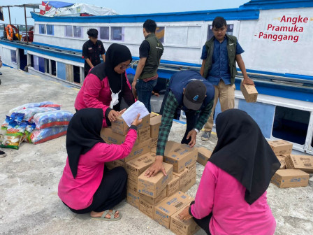 Paket Pangan Murah Telah Didistribusikan Kepada 3.648 Warga di Kepulauan Seribu