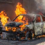 4 Penumpang Meninggal setelah Mobil Terbakar
