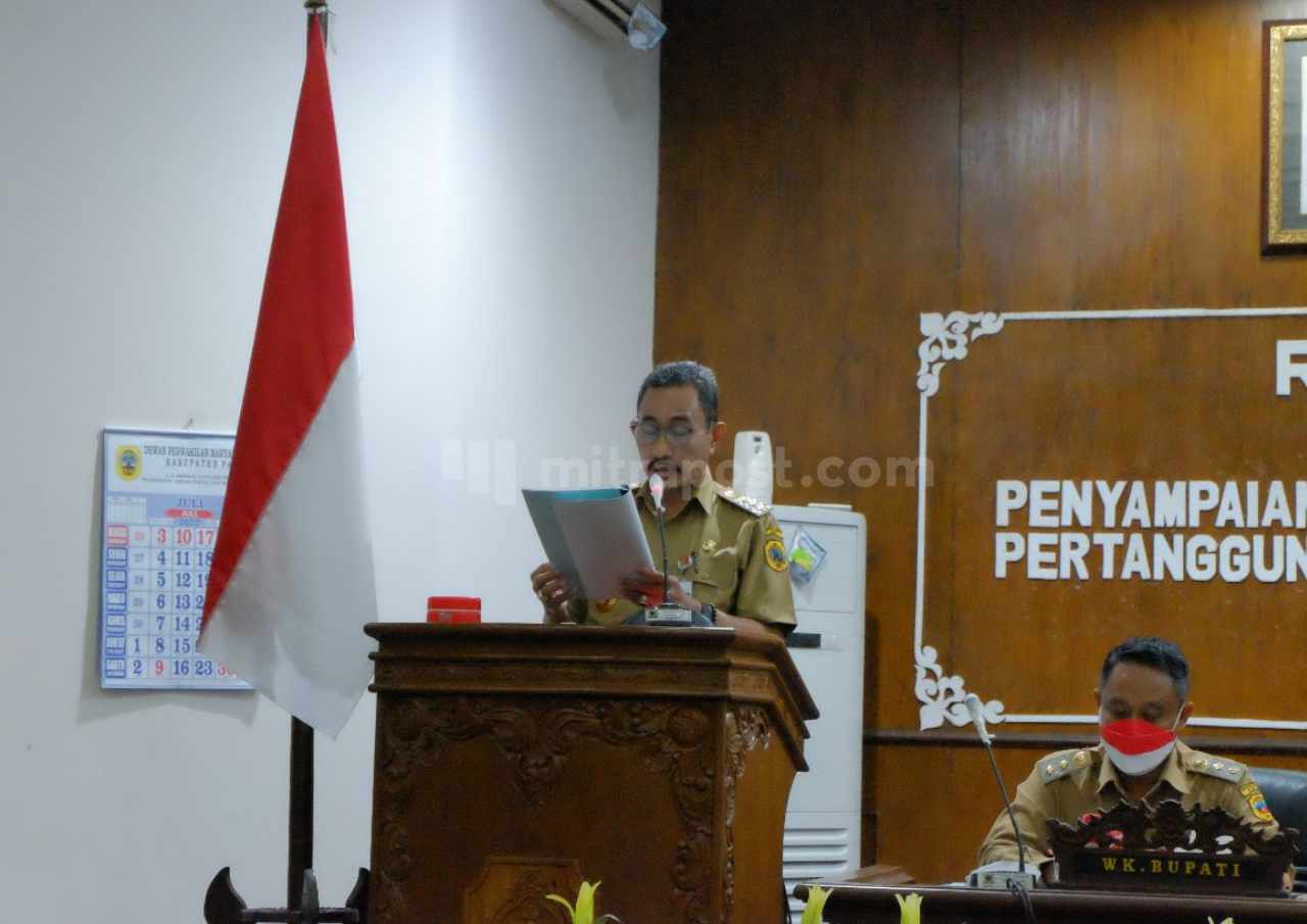 Penjelasan Bupati Pati Atas Hasil Evaluasi APBD Tahun Anggaran 2021