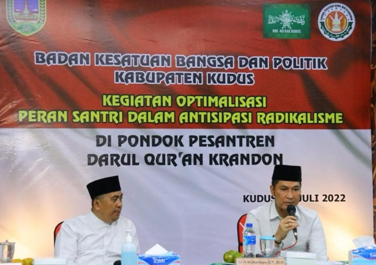 Di Hadapan Para Santri, Bupati Kudus Hartopo Ingatkan Bahaya PKI