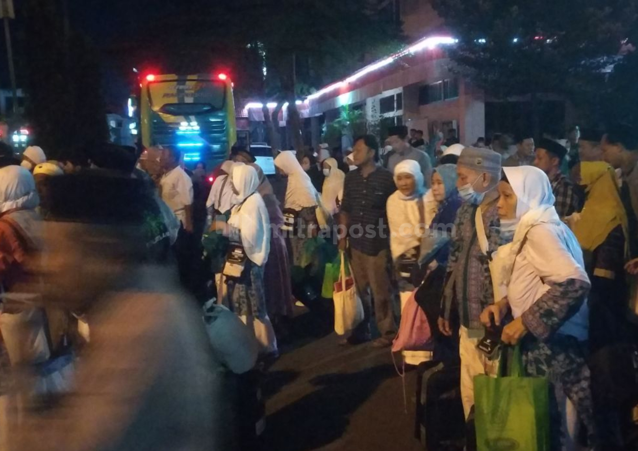 356 Jemaah Haji Kloter Pertama Asal Pati Telah Tiba