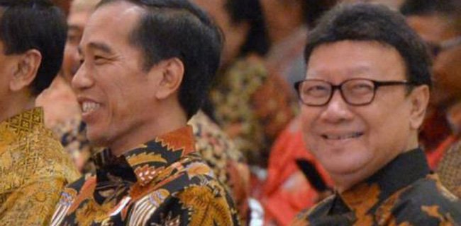 Presiden Jokowi Sebut Tjahjo Kumolo Sebagai Nasionalis Sejati