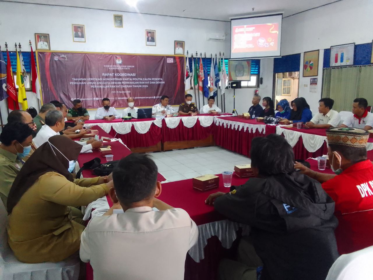 Pra Tahapan Verifikasi, KPU Pati Kumpulkan Parpol Calon Peserta Pemilu