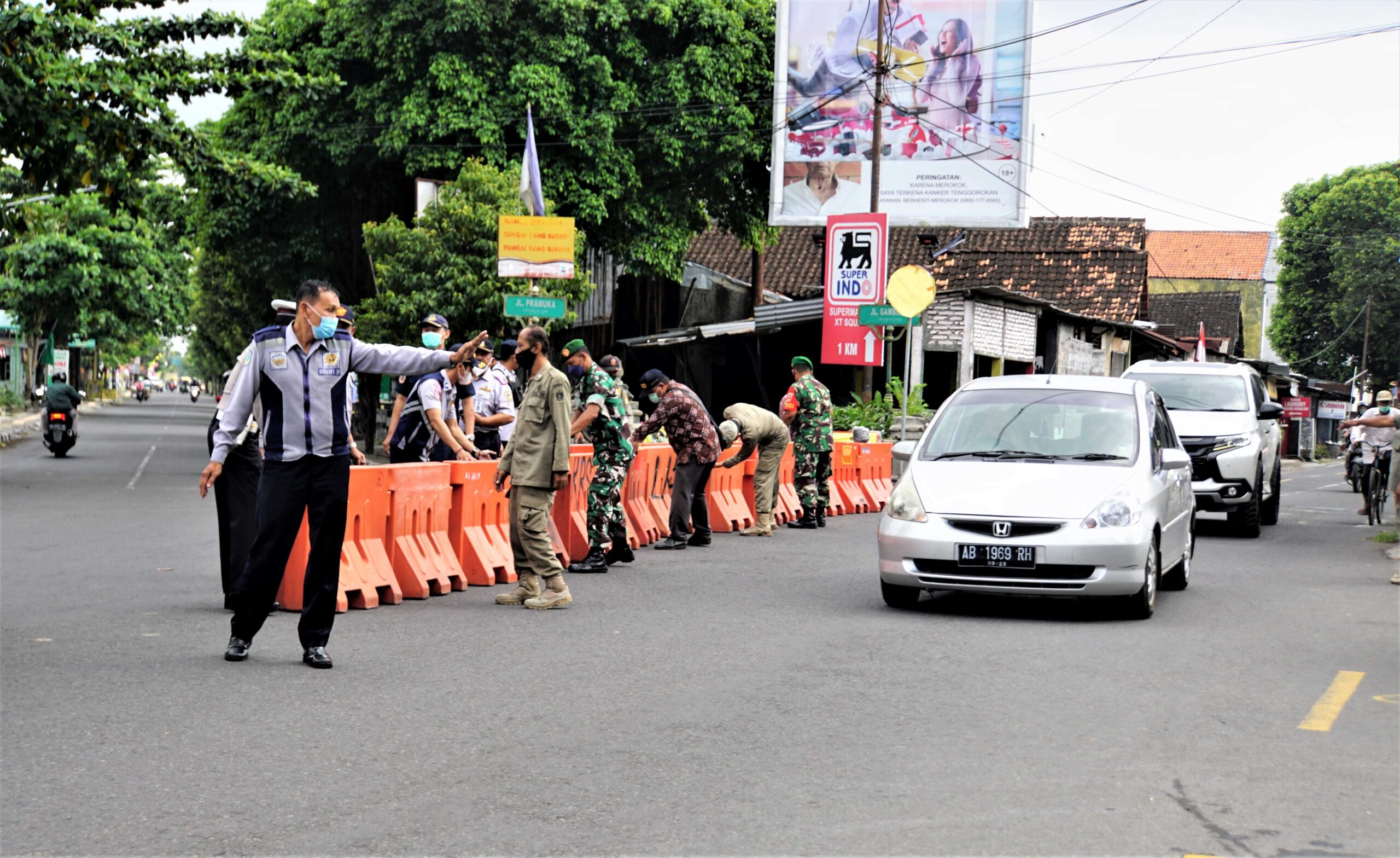 Jalan Gambiran Yogyakarta Mulai Diberlakukan Satu Arah