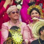 Kaesang Pangarep Gandengan Pacar di Upacara HUT RI