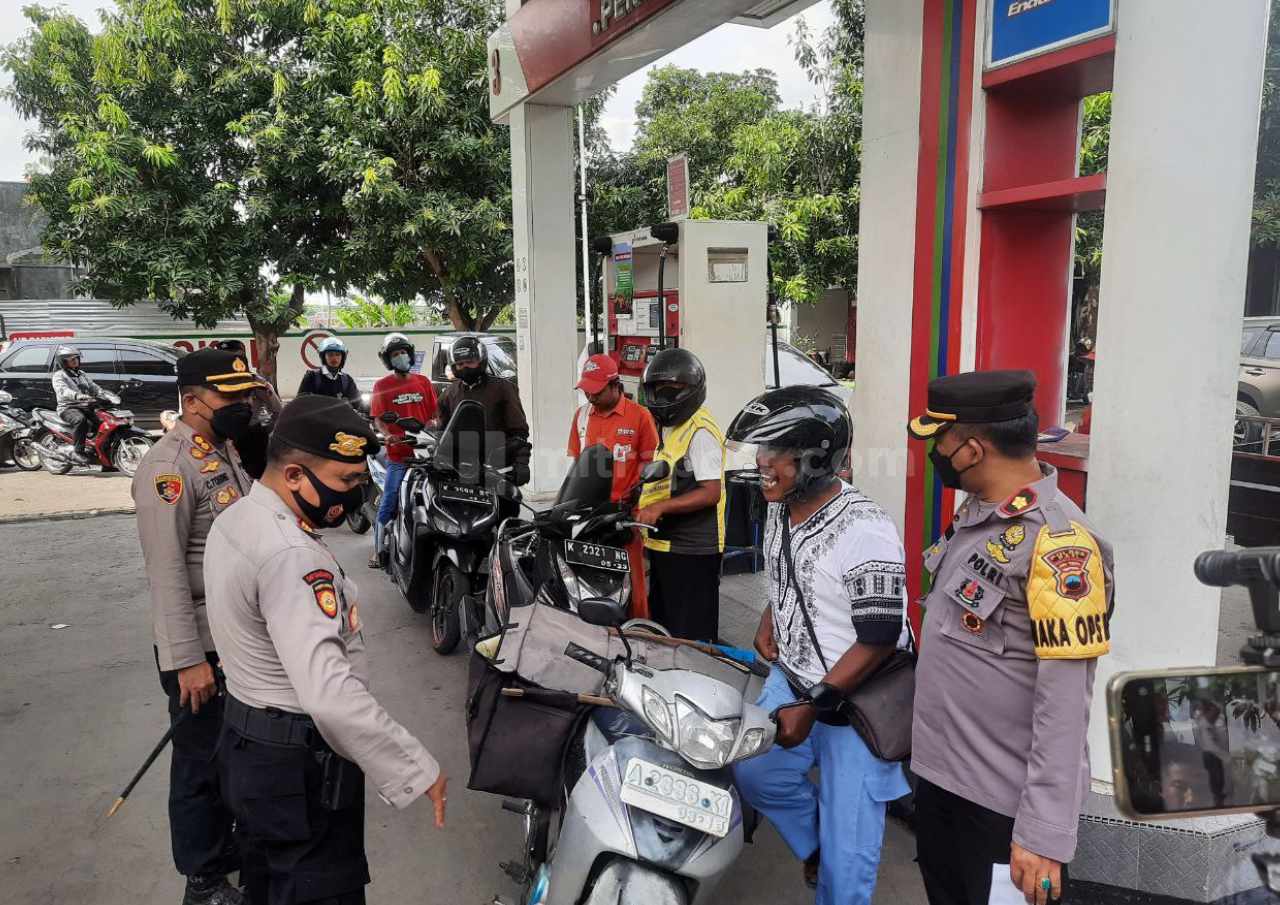 Polres Pantau Distribusi BBM Bersubsidi di Pati