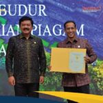 BPN Serahkan Sertifikat Tanah Candi Borobudur ke Kemendikbudristek