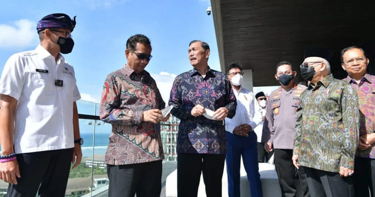 Tinjau Lokasi Pelaksanaan KTT G20, Ma’ruf Amin Minta Indonesia Beri Layanan yang Baik kepada Delegasi
