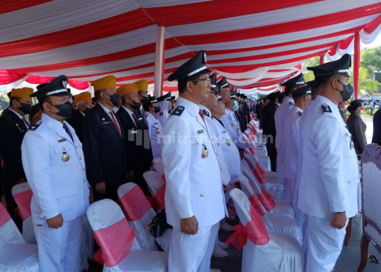 Pasca Pandemi, Upacara Peringatan HUT Kemerdekaan RI ke-77 di Pati Berlangsung Meriah