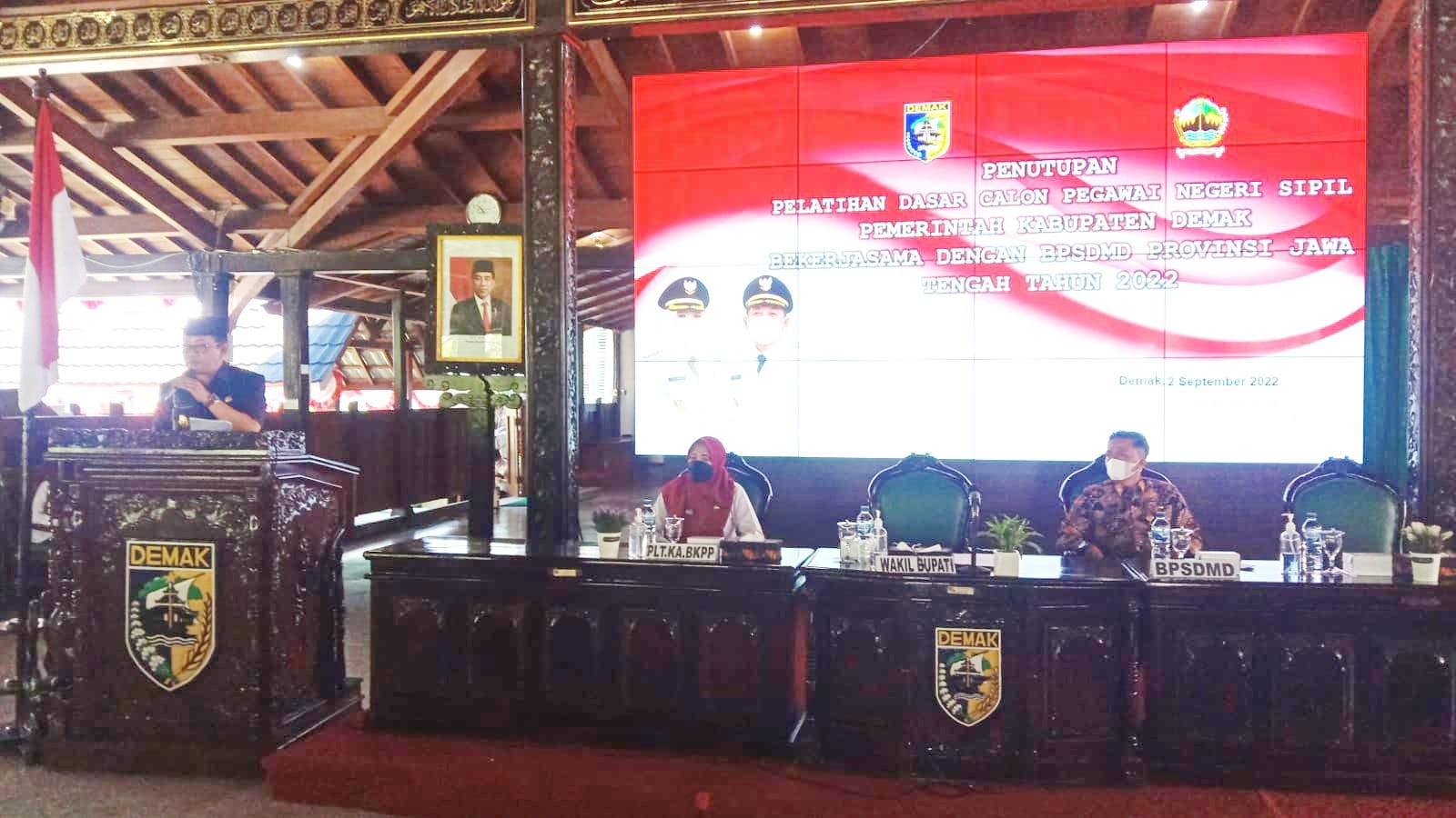 Latsar CPNS di Demak Resmi Ditutup Hari Ini