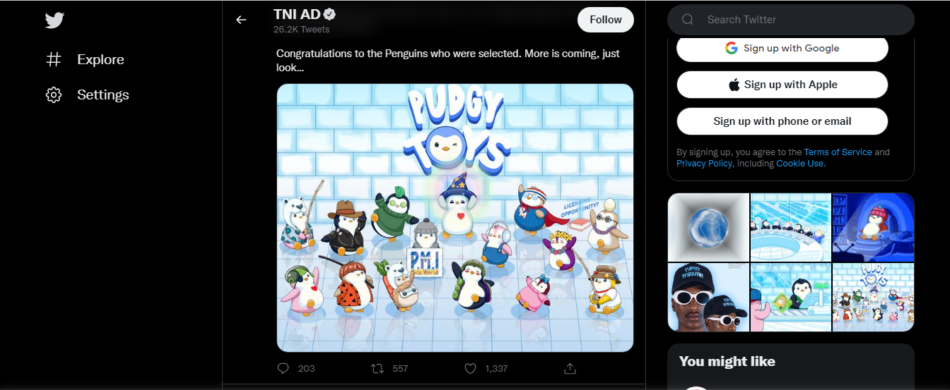 Akun Twitter Resmi TNI AD Dibajak Pinguin, Kadispenad Beri Keterangan