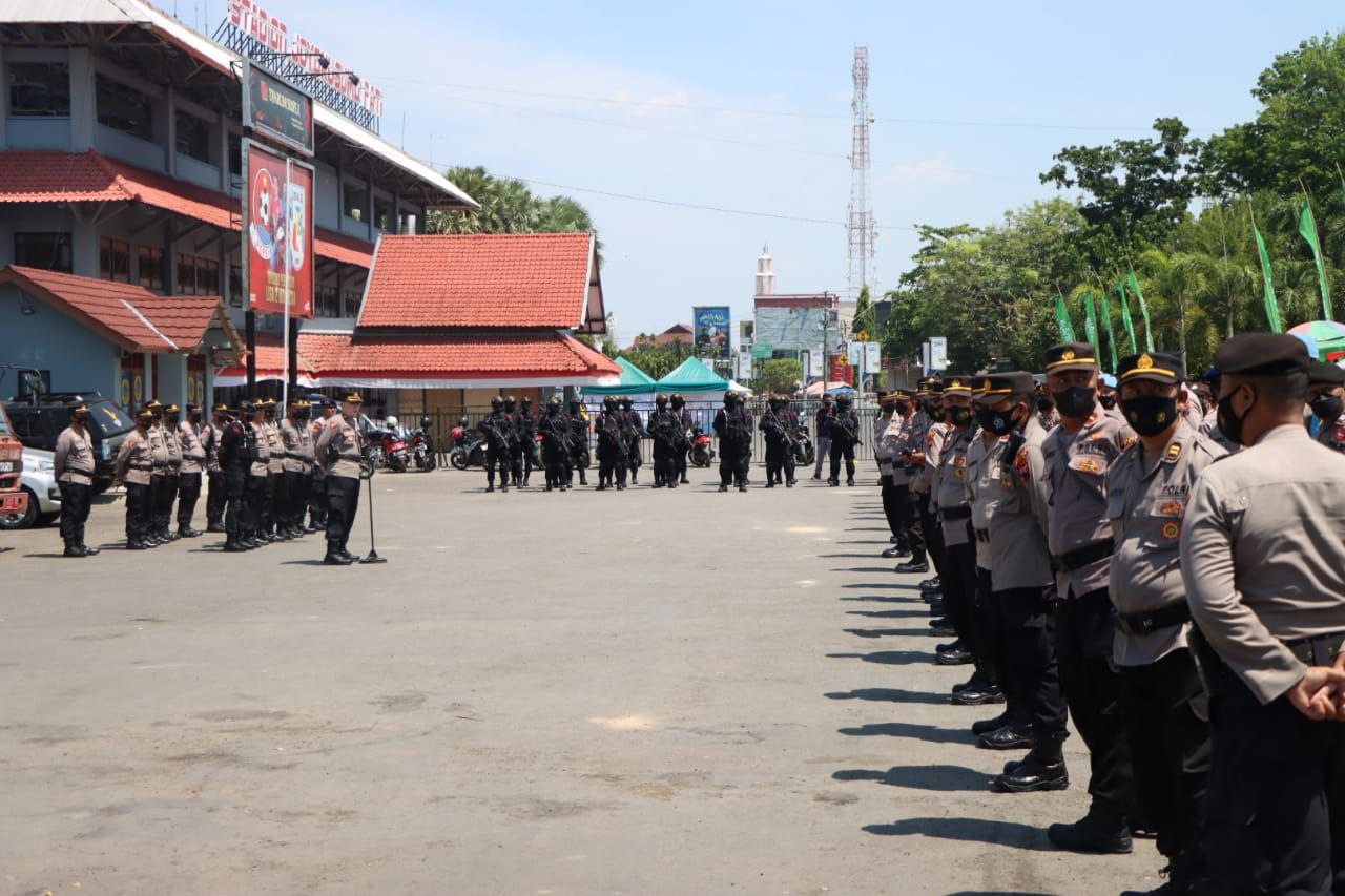 Jamin Keamanan Liga 2, Polres Pati Terjunkan 500 Personel di Pertandingan Persipa vs Persijap