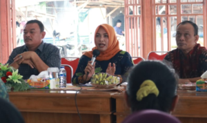 Dindagkop UKM Blora Adakan Undian Kios di Blok D Pasar Sido Makmur