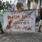 Protes Kenaikan Harga BBM, Pemuda Pati Gelar Pasar Gratis