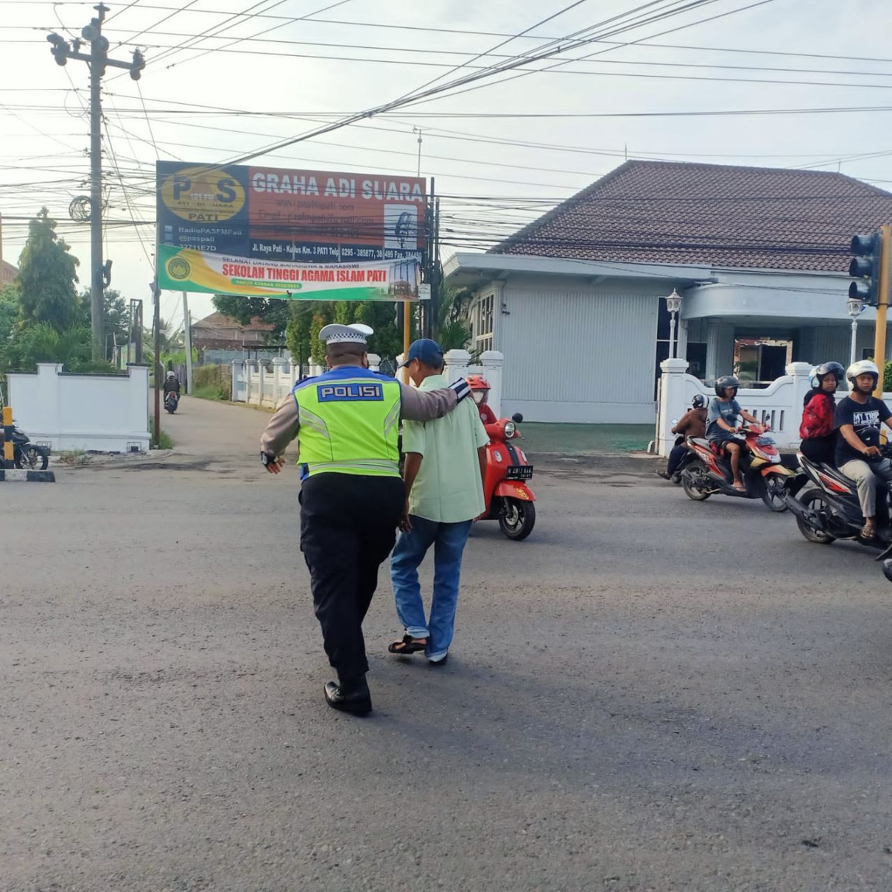 Satlantas Polres Pati Tetap Utamakan Masyarakat Saat Gelar Operasi Zebra