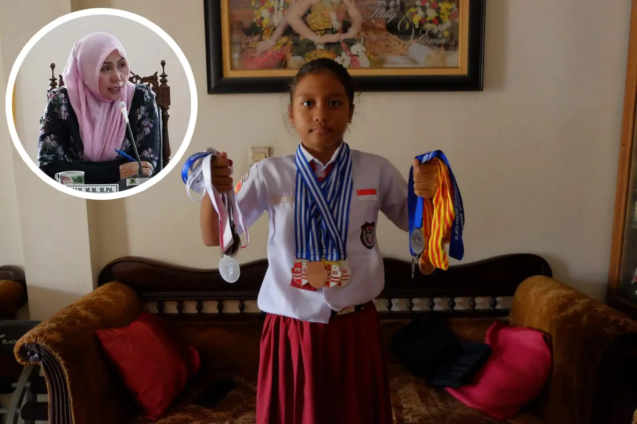 Komisi D Apresiasi Prestasi Shinta dengan 17 Medalinya