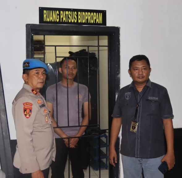 Diduga Lakukan Tindakan Asusila, Bripda S Jalani Patsus