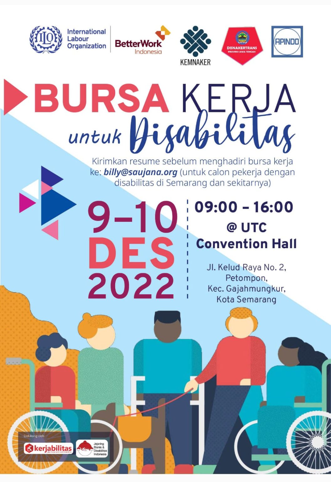 Pemprov Jateng Gelar Bursa Kerja Bagi Disabilitas