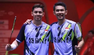 Kalahkan Pasangan Korea, Fajar/Rian Lolos 16 Besar India Open/indosport