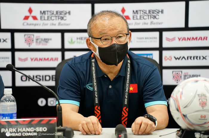 Pelatih Vietnam Tampakkan Kemarahan dalam Jumpa Pers Semifinal Piala AFF 2022/bolaSport.com