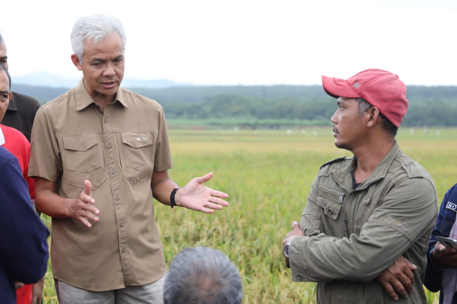 Ganjar Ungkap Perlu Ada Perbaikan Sistem Pengelolaan Hasil Panen dan Beras