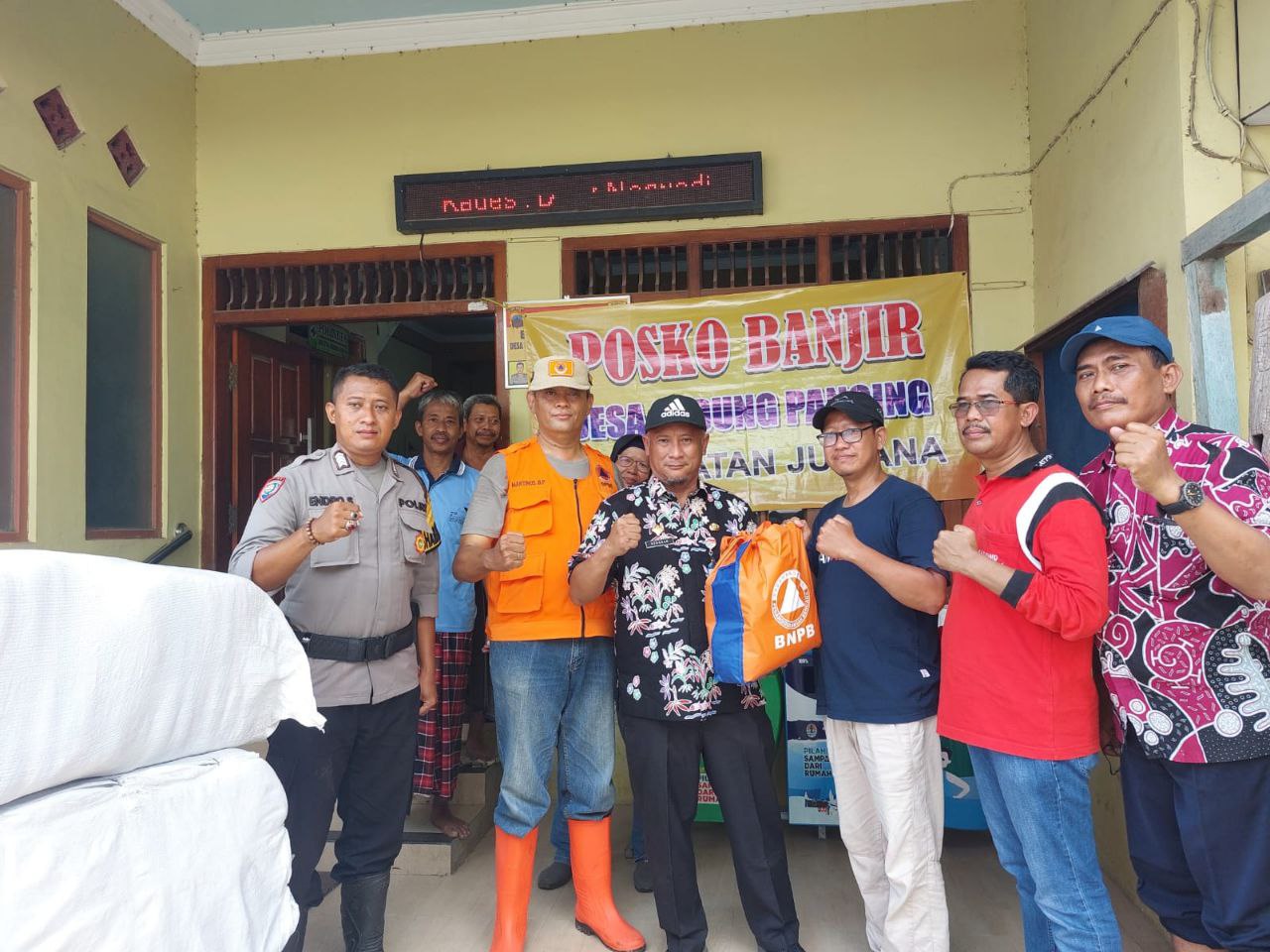 Diskominfo Pati Dukung Gerakan Penanganan Korban Banjir di Juwana