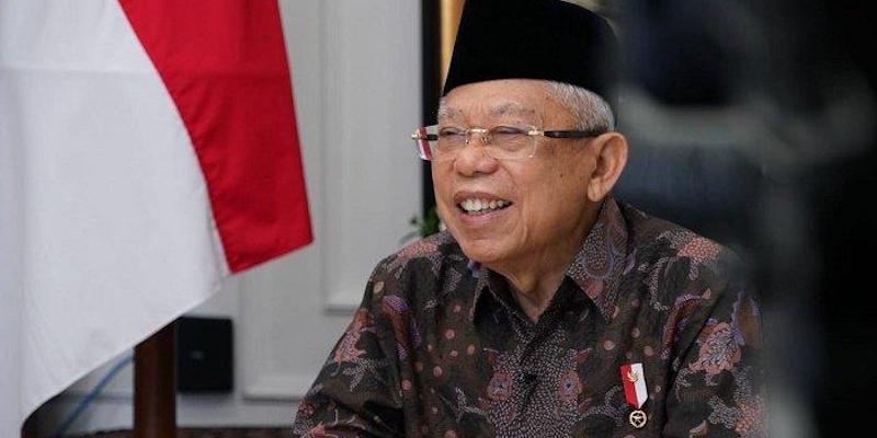 Ma’ruf Amin Tinjau Lokasi Kebakaran Depo Pertamina