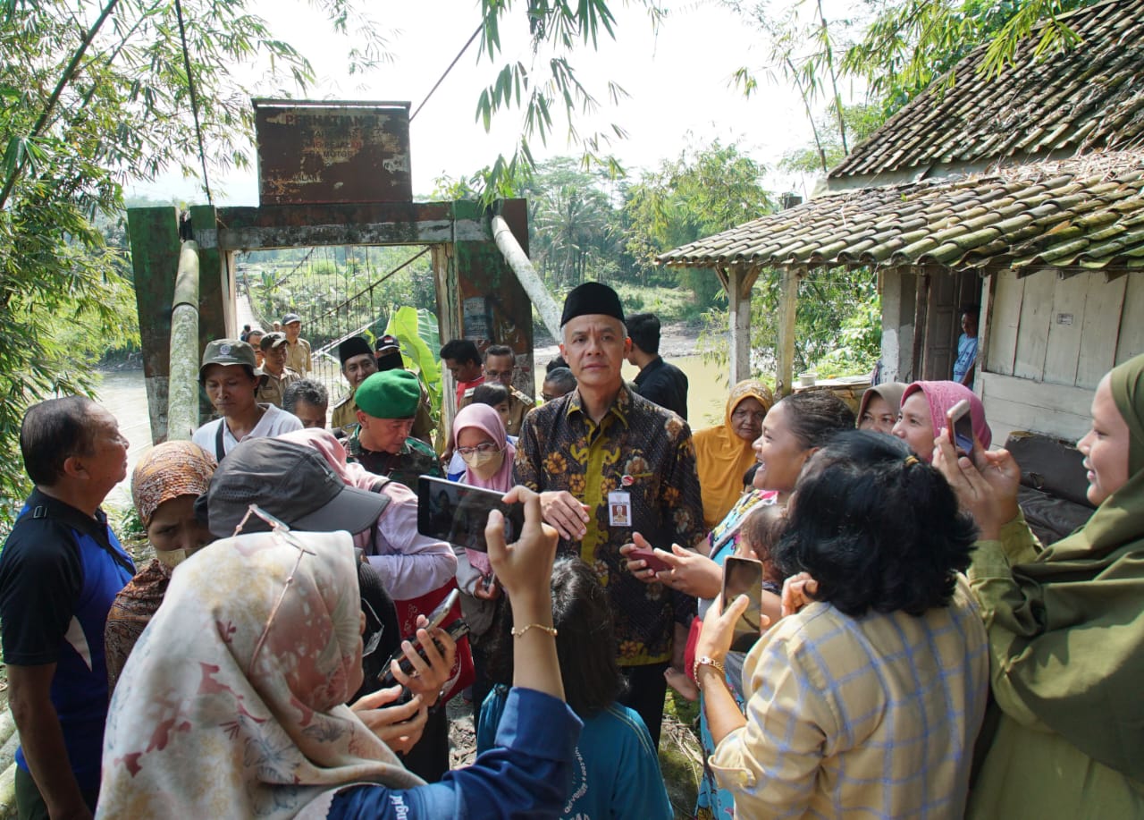 Gubernur Jateng Anggarkan Dana Rp48 Miliar untuk Pembangunan Jembatan di Magelang