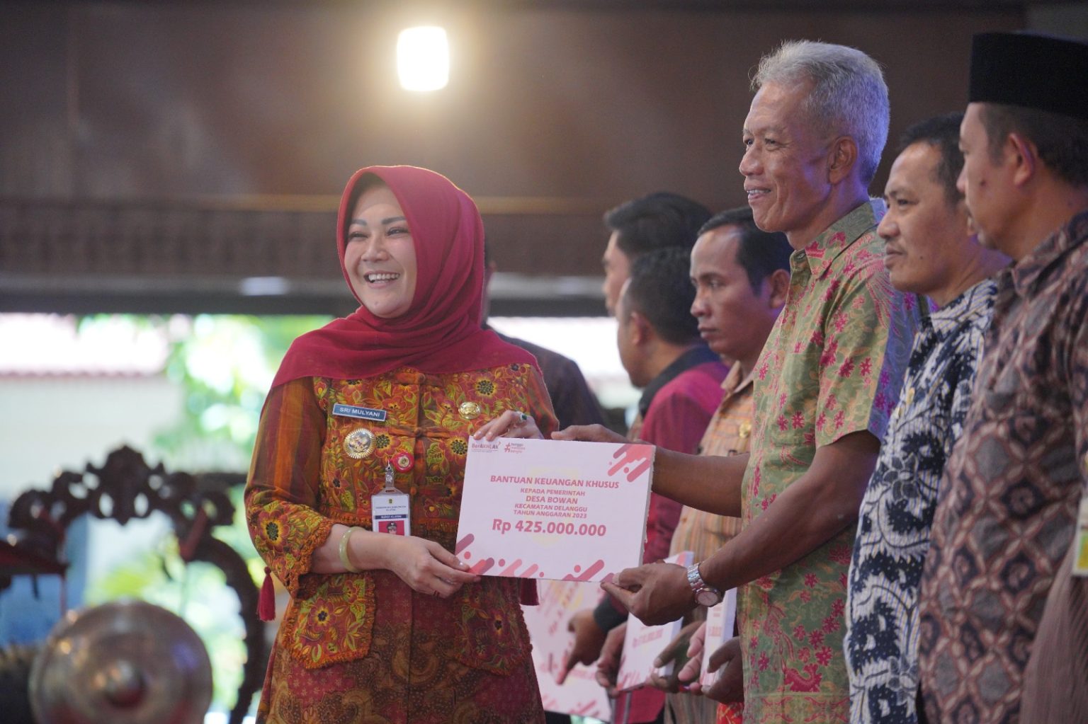 Pemkab Klaten Salurkan Bantuan Keuangan Khusus Bagi Desa Senilai Rp79 Miliar