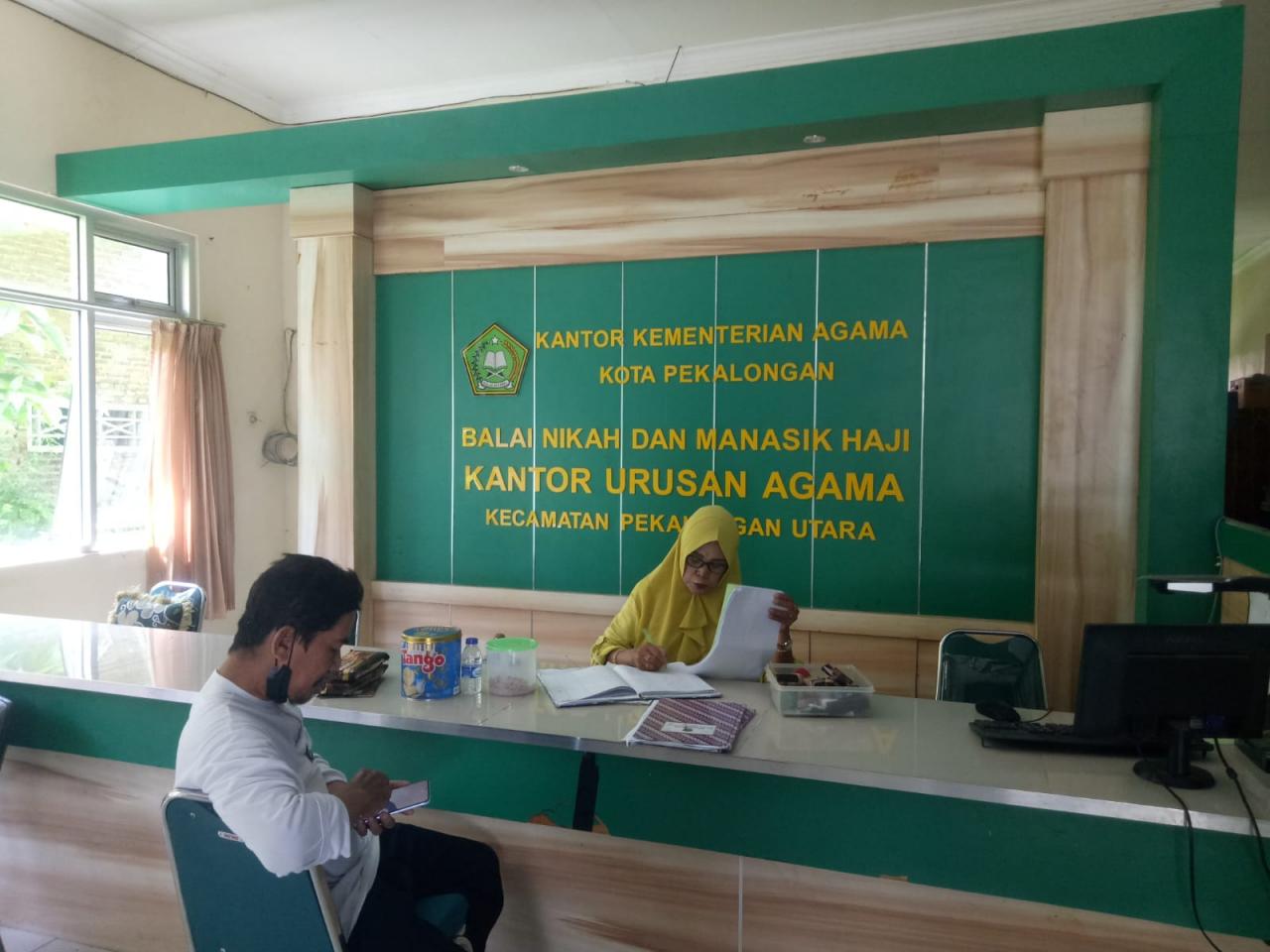KUA Kecamatan Pekalongan Prediksi Terdapat 90 Pasang Catin di Bulan Syawal
