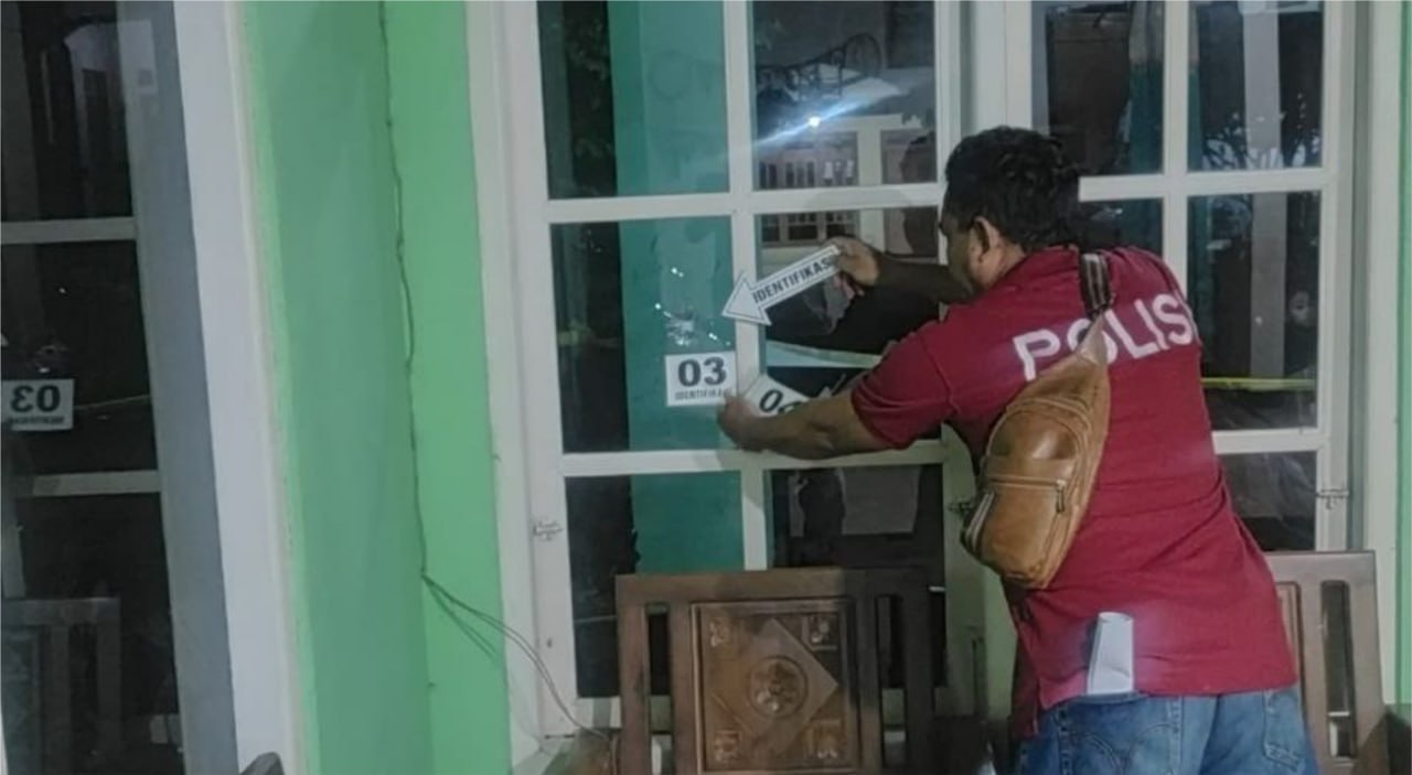 Orang Tak Dikenal Tembaki Rumah Warga Gembong Pati