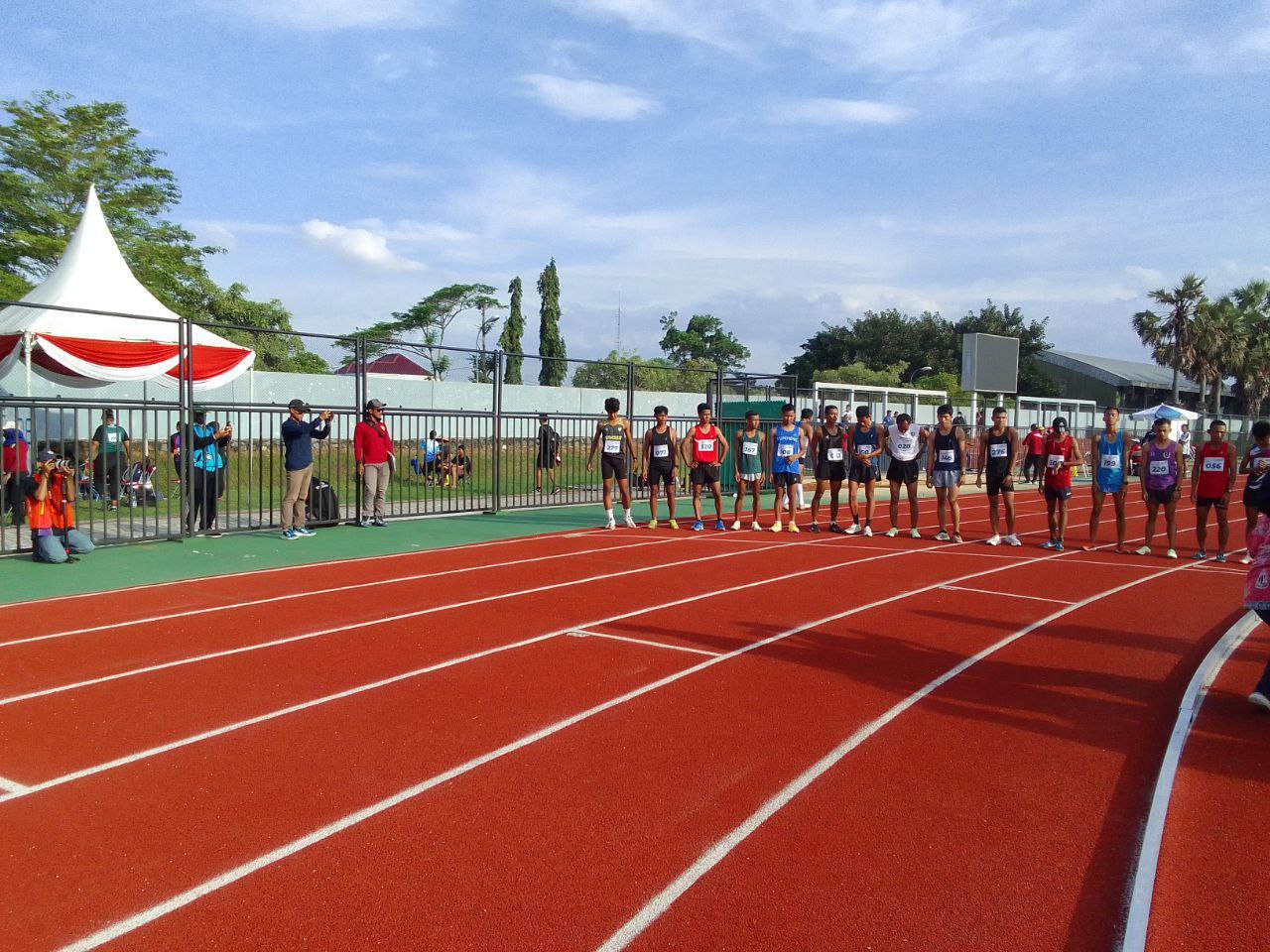 Foto: Stadion Joyokusumo jadi venue Cabor atletik Porprov 2023 (Sumber: Anwar/Mitrapost)