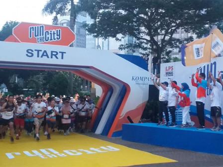 Ribuan Peserta Ramaikan Gelaran Run the City