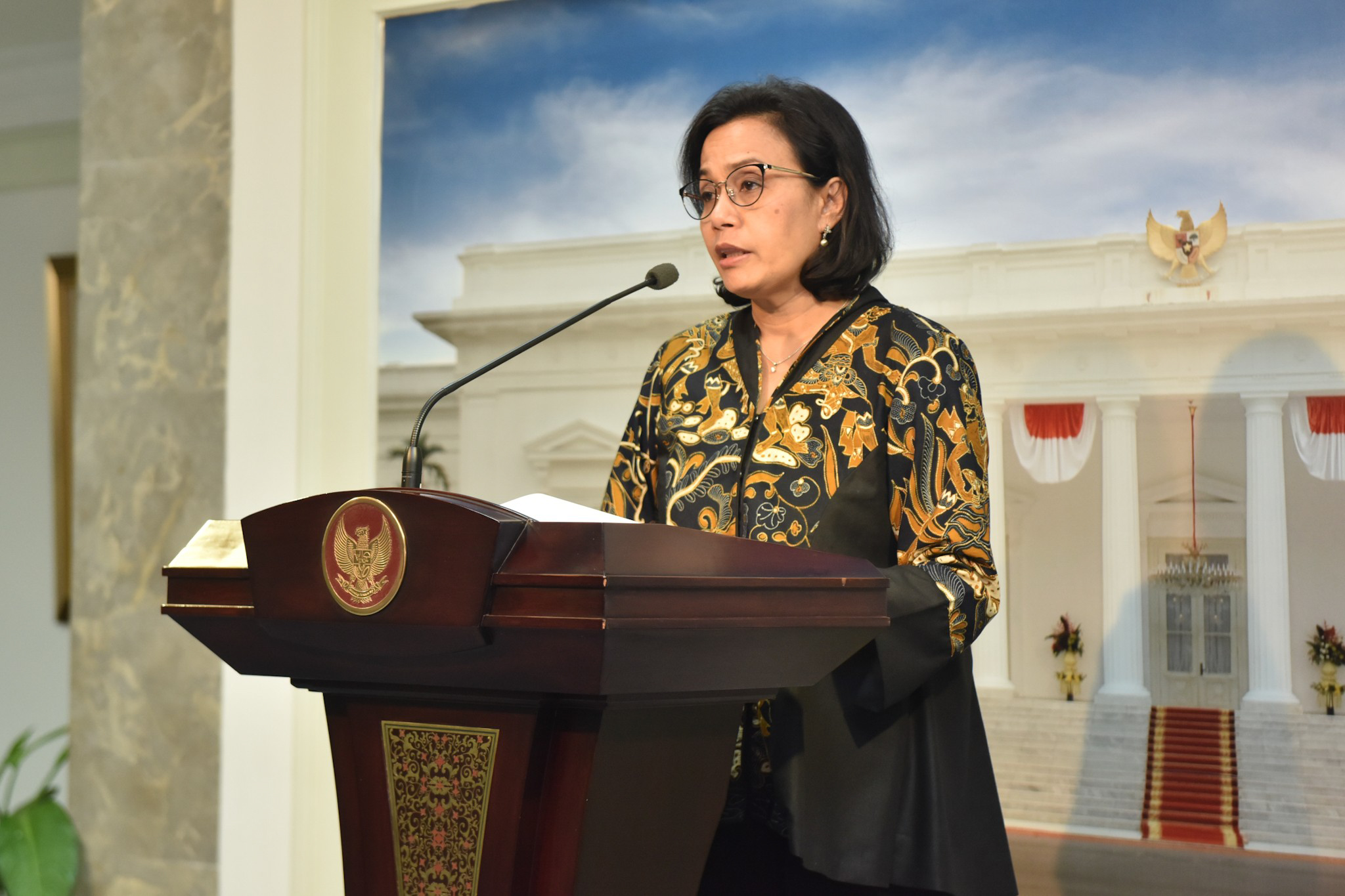 Foto: Menteri Keuangan Republik Indonesia, Sri Mulyani (Sumber: setkab)