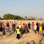 Foto: Warga Dayu Desa Tanjungsekar Tolak Aktivitas Galian C (Sumber: istimewa)