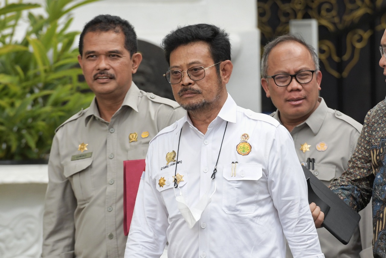 Menteri Pertanian Syahrul Yasin Limpo
