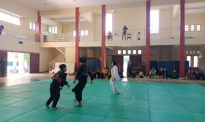 Foto : Gelar event pencak silat (Sumber : Mitrapost / Putri Asia)