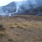 Kebakaran Lahan Alun-alun Surya Kencana Gunung Gede Capai Tiga Hektare