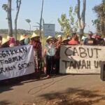Foto : Ilustrasi aksi pernyataan petani Desa Pundenrejo Kecamatan Tayu dalam konflik agraria dengan PT LPI (Sumber : palevioletred-jellyfish-458835.hostingersite.com/ Dokumen Germapun)