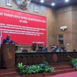 Foto : Suasana Kegiatan Rapat Paripurna DPRD Kabupaten Pati yang diselenggarakan pada Kamis, (12/10/2023) (Sumber : palevioletred-jellyfish-458835.hostingersite.com/ Asy)
